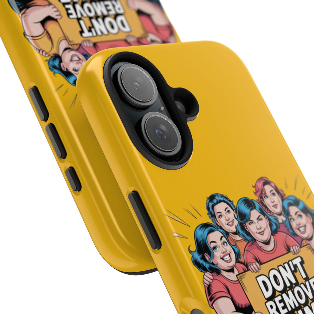 Don't Remove Crime From Our Cities iPhone Samsung Case | Anti-Woke Political Satire Right Wing Phone Cover