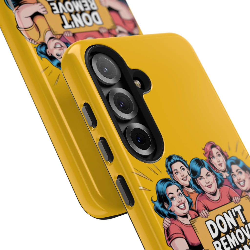 Don't Remove Crime From Our Cities iPhone Samsung Case | Anti-Woke Political Satire Right Wing Phone Cover