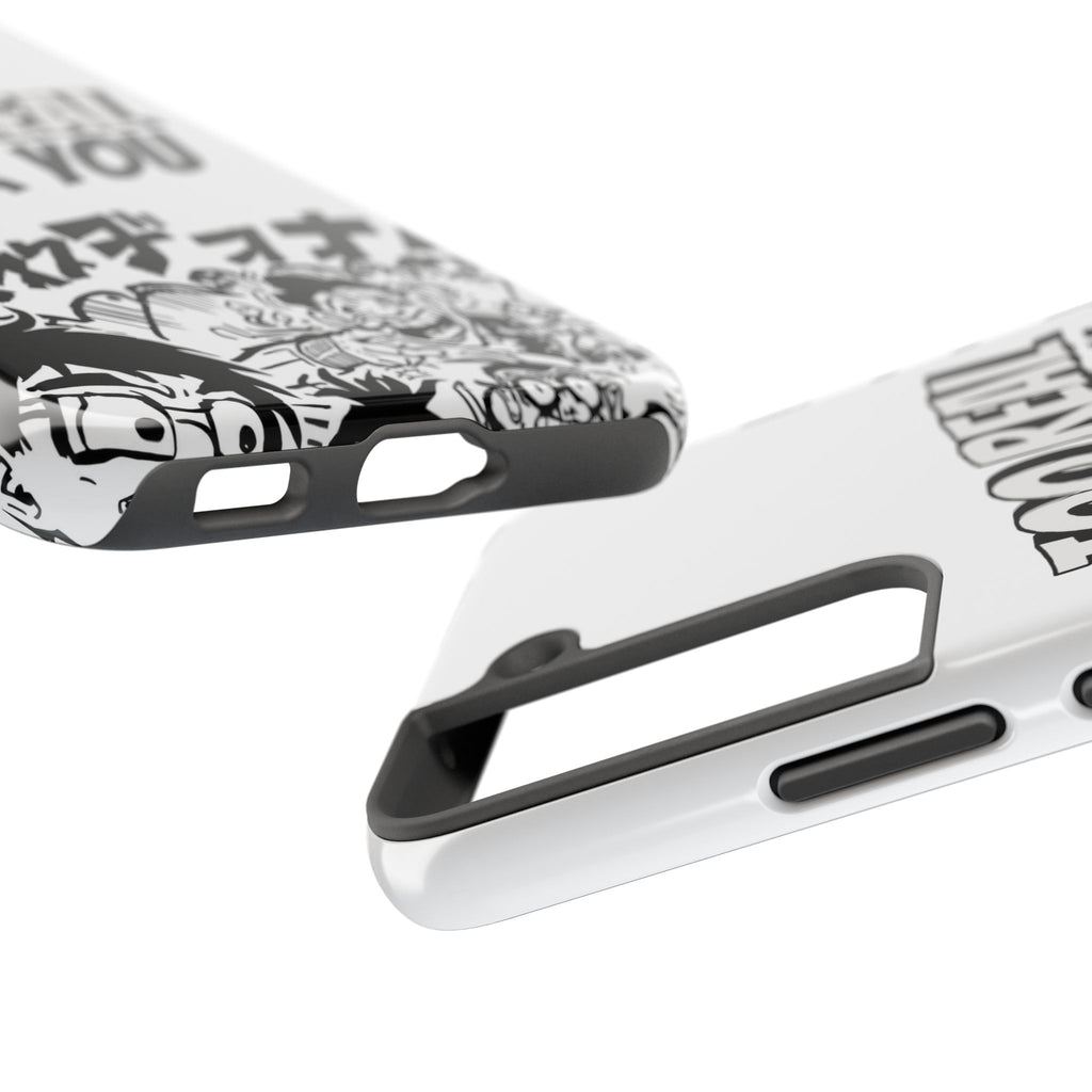 Too Real For You graphic phone case | Manga comic black white iPhone case