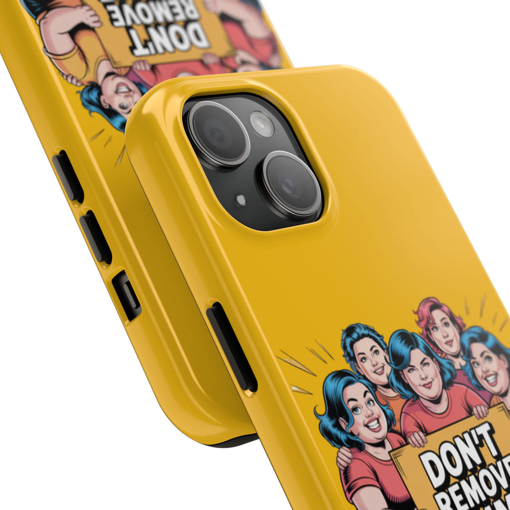 Don't Remove Crime From Our Cities iPhone Samsung Case | Anti-Woke Political Satire Right Wing Phone Cover