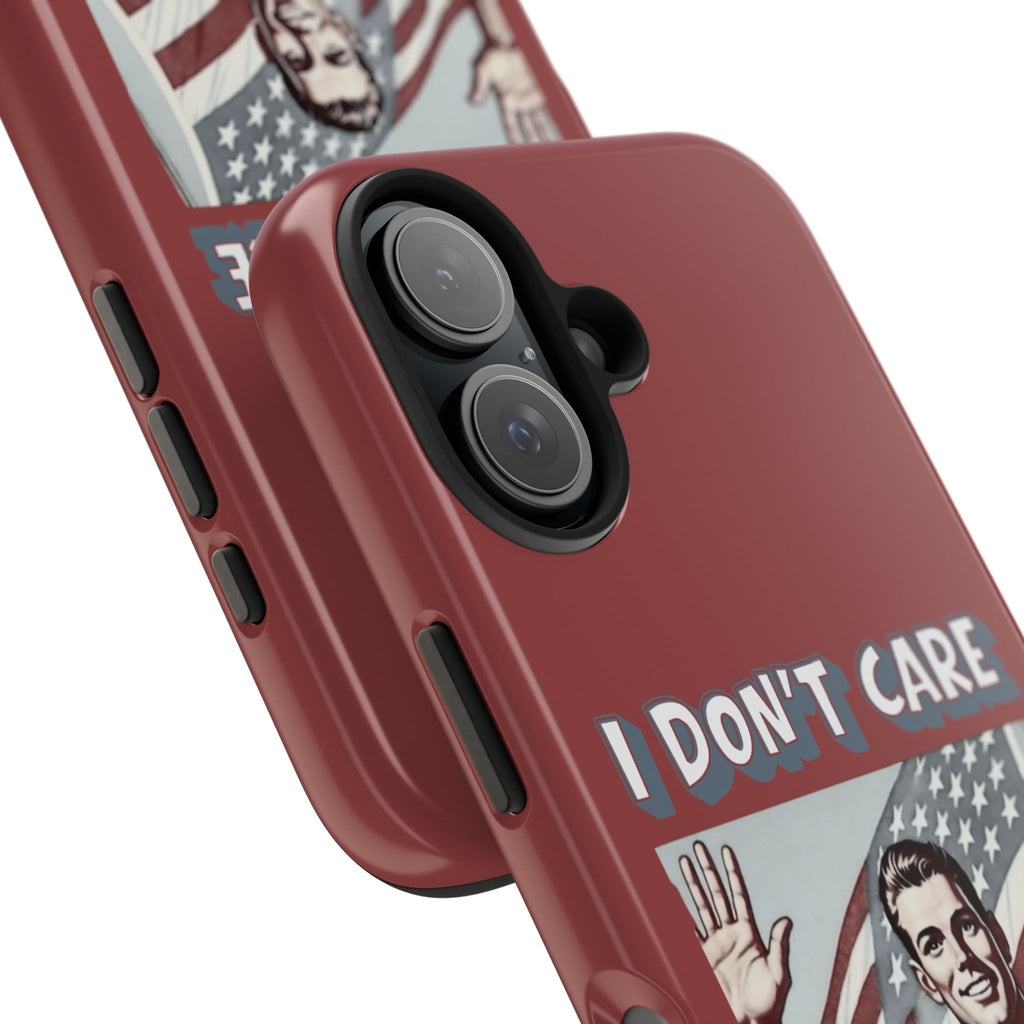 I DON'T CARE DEPORT THEM ALL Tough Phone Case — Retro Patriotic Protective Phone Cover