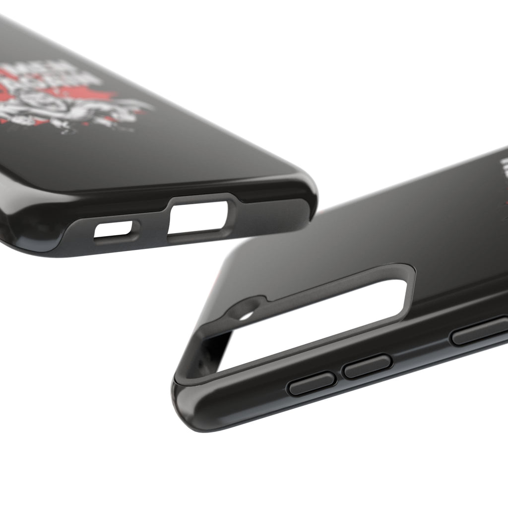 Make Men Men Again Case | Funny Conservative Retro Comic Muscle Guy Graphic | Pro Masculinity Anti-Woke Right Wing Phone Cover