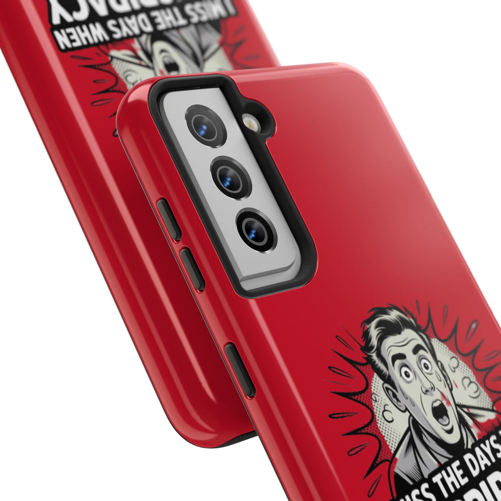 I Miss the Days When Conspiracy Theories Were Wrong Phone Case | iPhone & Samsung Cover