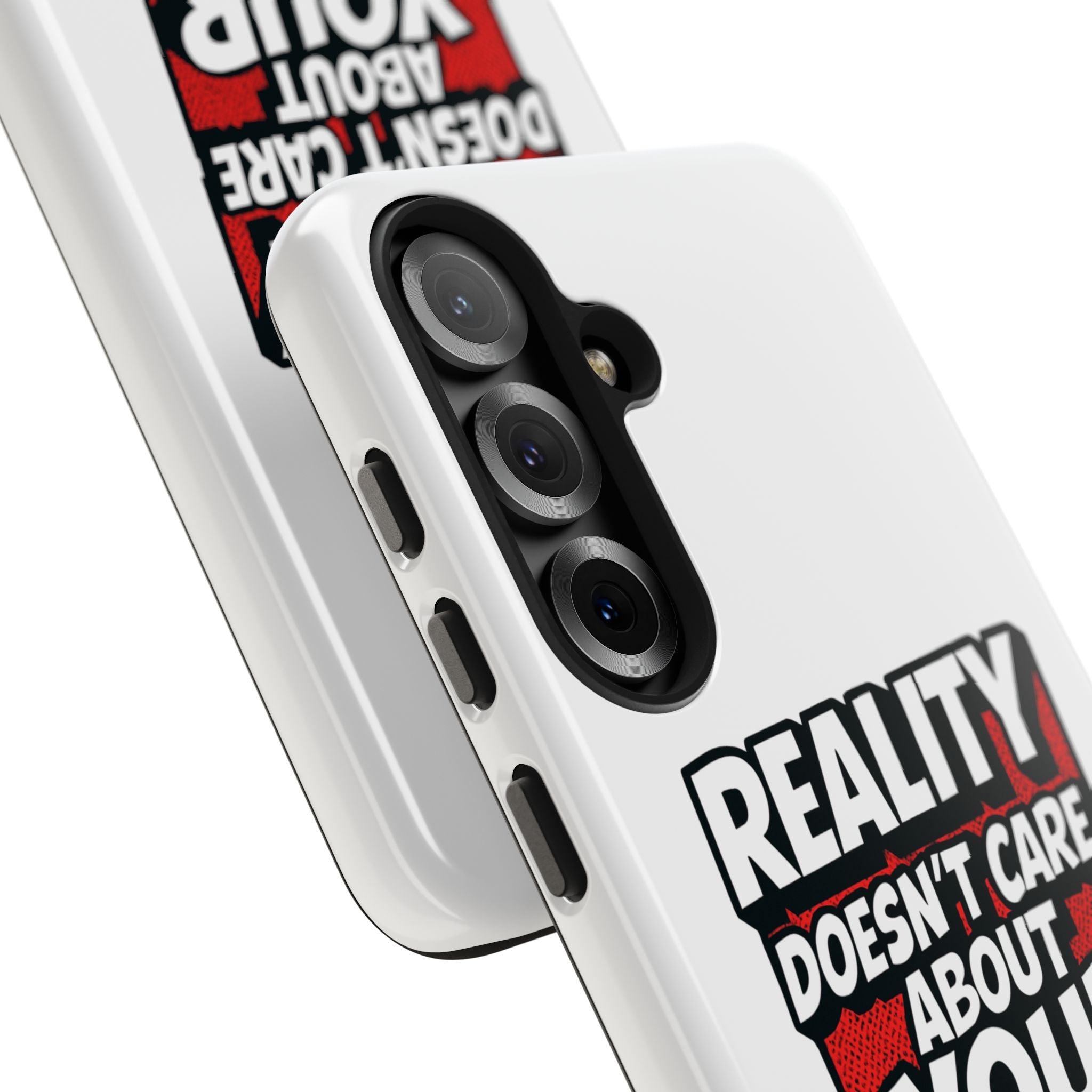 Reality Doesn't Care About Your Opinion Phone Case | Funny Conservative iPhone & Samsung Cover | Anti-Woke Political Graphic Case