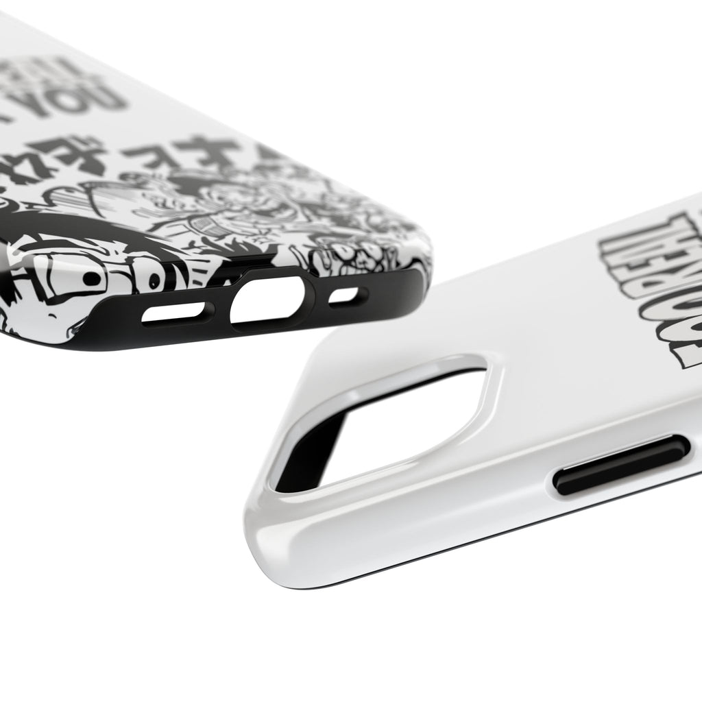 Too Real For You graphic phone case | Manga comic black white iPhone case