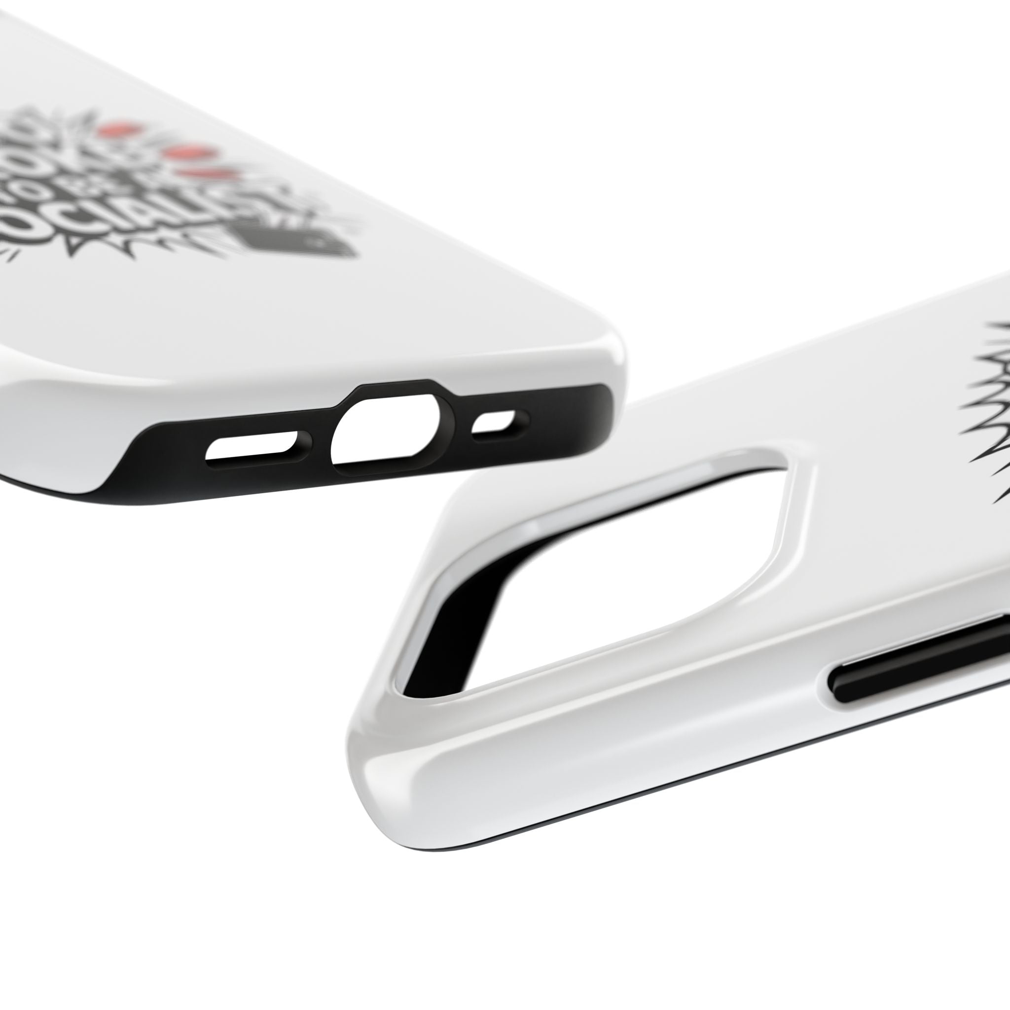 Too Broke to Be a Socialist Phone Case | Funny Conservative iPhone & Samsung Cover | Anti-Woke Political Comic Case