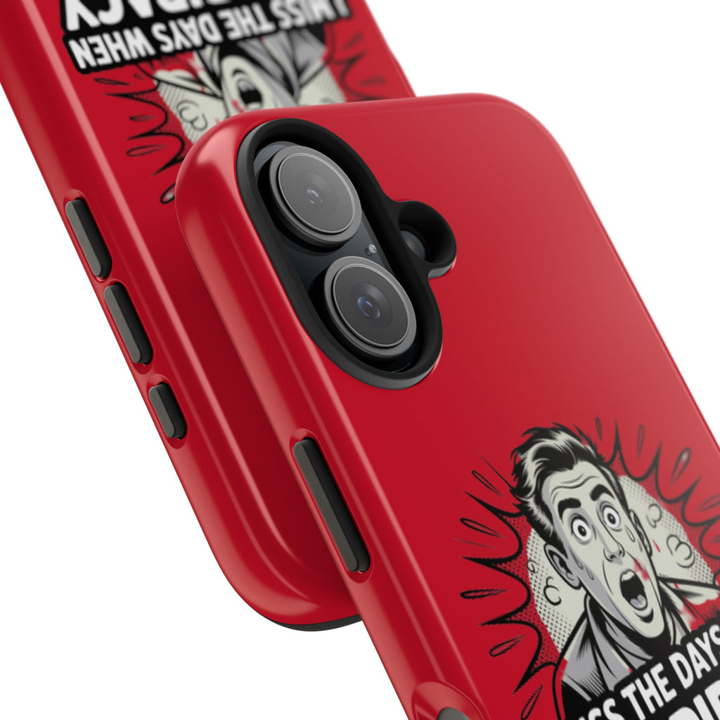 I Miss the Days When Conspiracy Theories Were Wrong Phone Case | iPhone & Samsung Cover