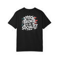 Too Broke to Be a Socialist T-Shirt | Retro Comic Graphic Tee