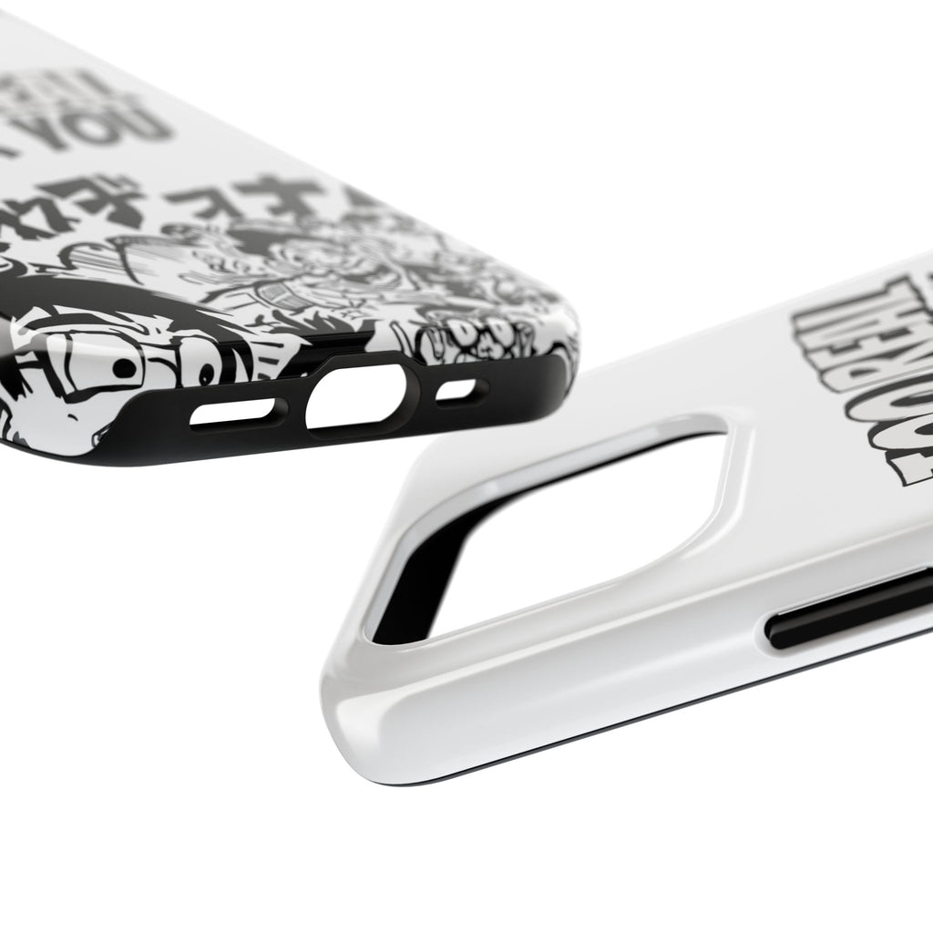 Too Real For You graphic phone case | Manga comic black white iPhone case