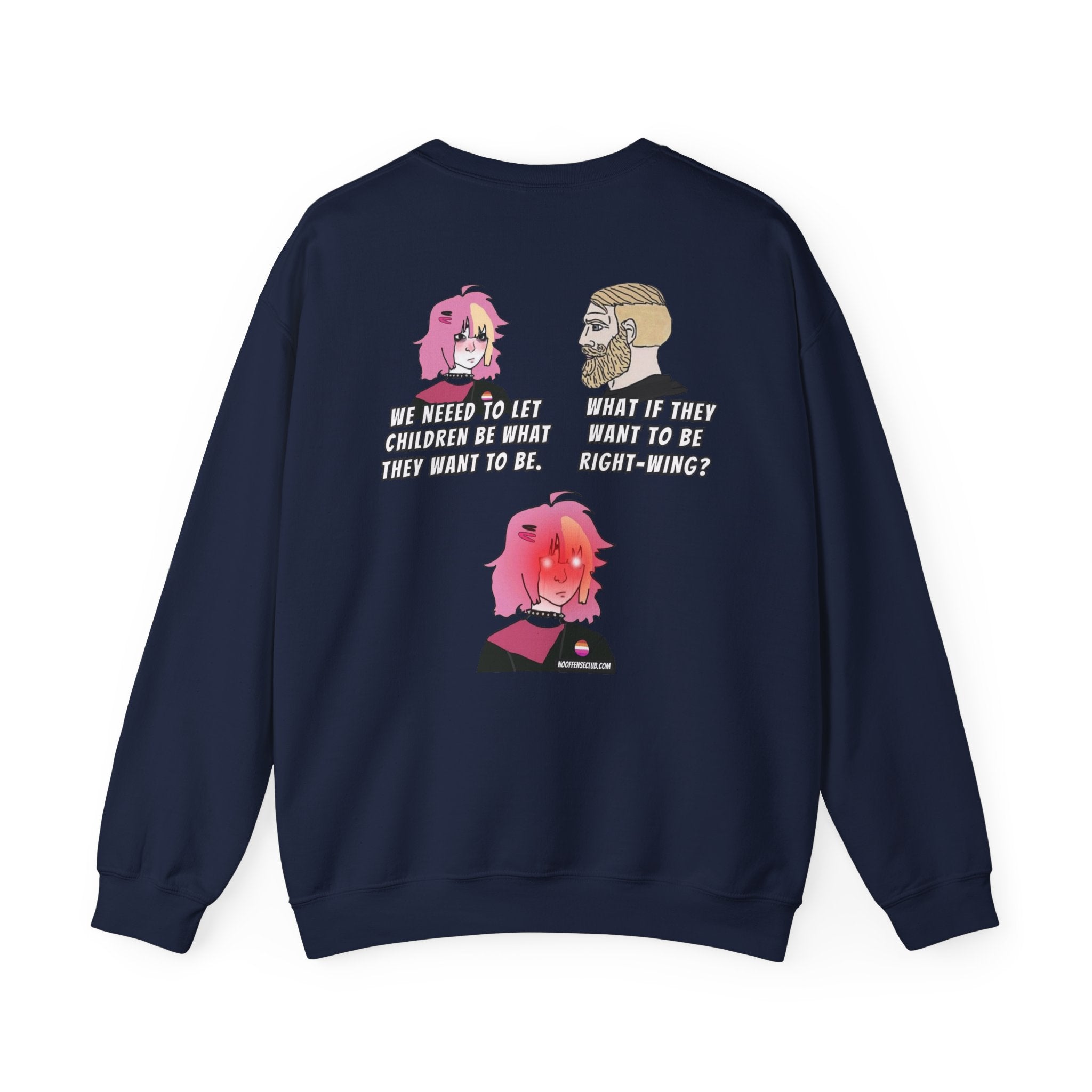 Anime Comic Panel Conversation Crewneck Sweatshirt | Conversation Graphic Sweatshirt