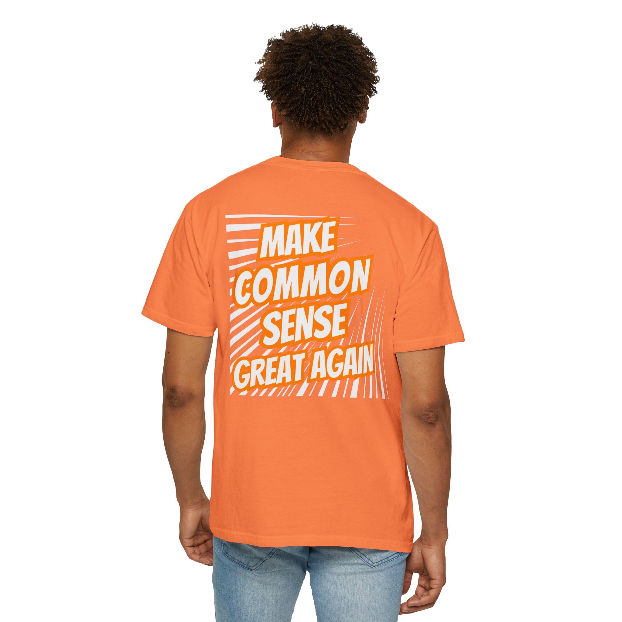 Make Common Sense Great Again T-shirt | Bold Retro Text Graphic