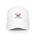 Its OK to Be White Baseball Cap | Minimal Text Phrase Hat