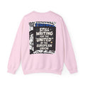 Still Waiting for the "United" in the European Union Sweatshirt | Gildan 18000 EU Satire Crewneck