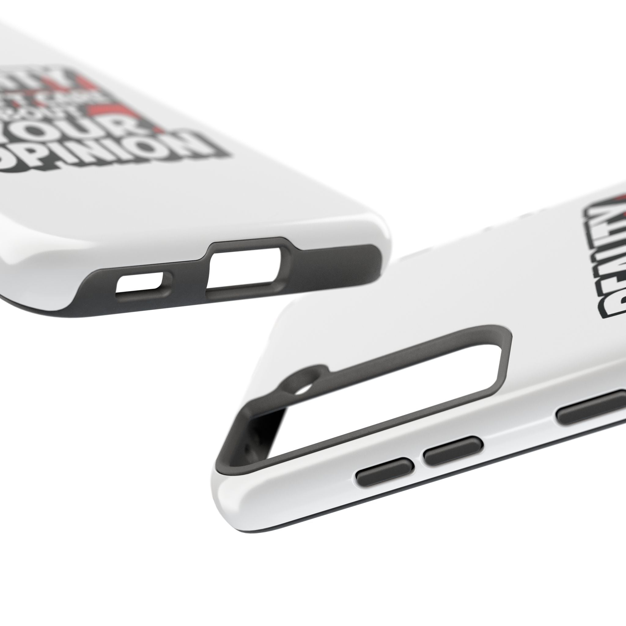 Reality Doesn't Care About Your Opinion Phone Case | Funny Conservative iPhone & Samsung Cover | Anti-Woke Political Graphic Case