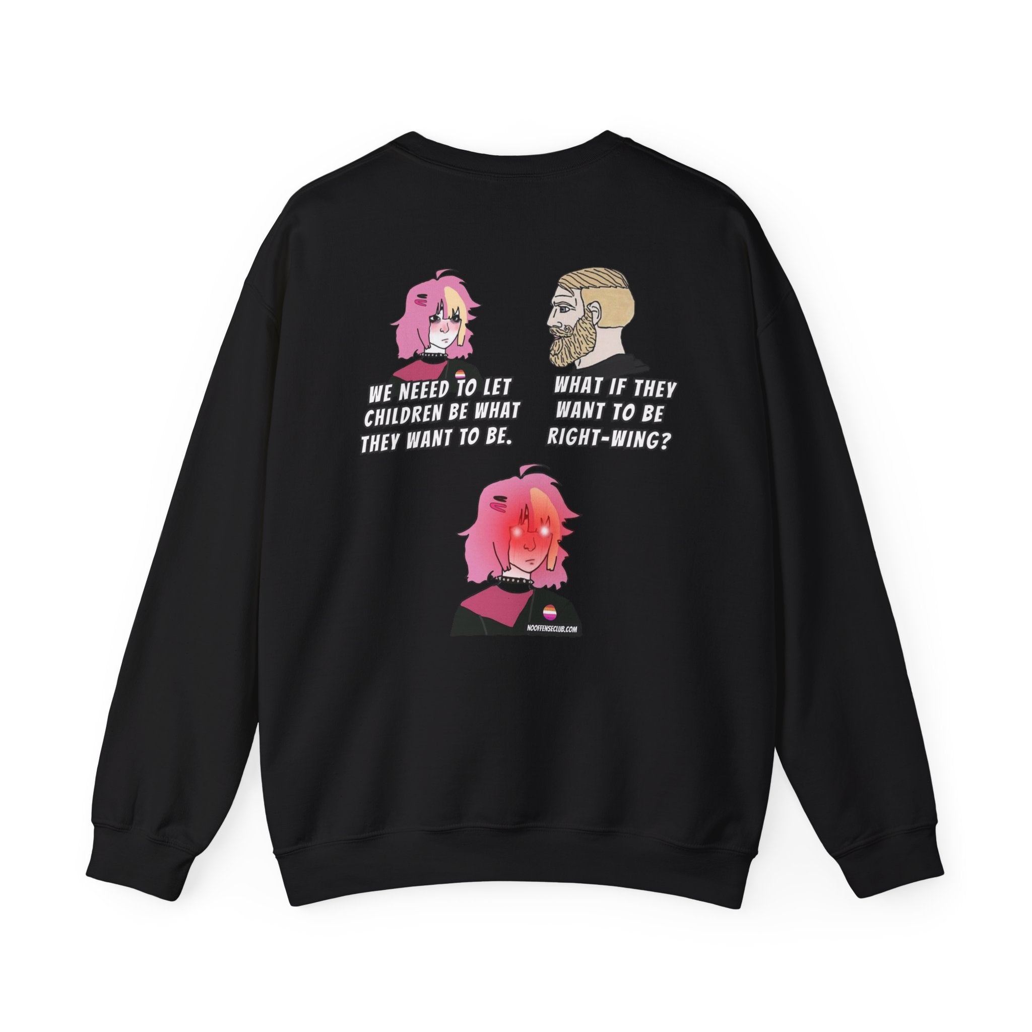 Anime Comic Panel Conversation Crewneck Sweatshirt | Conversation Graphic Sweatshirt