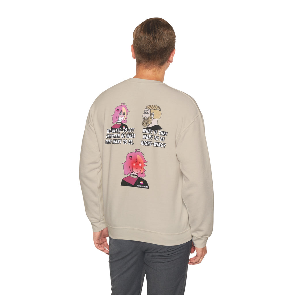 Anime Comic Panel Conversation Crewneck Sweatshirt | Conversation Graphic Sweatshirt