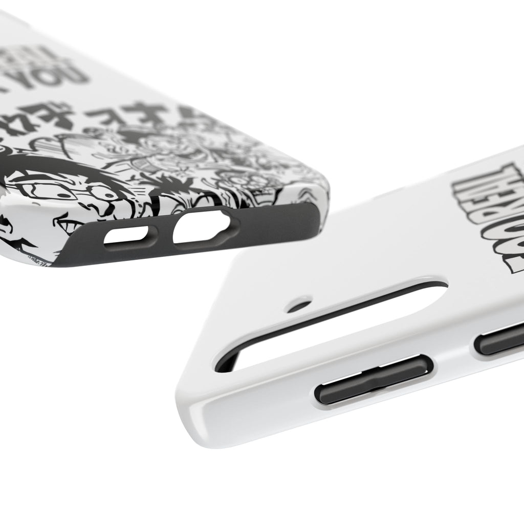 Too Real For You graphic phone case | Manga comic black white iPhone case