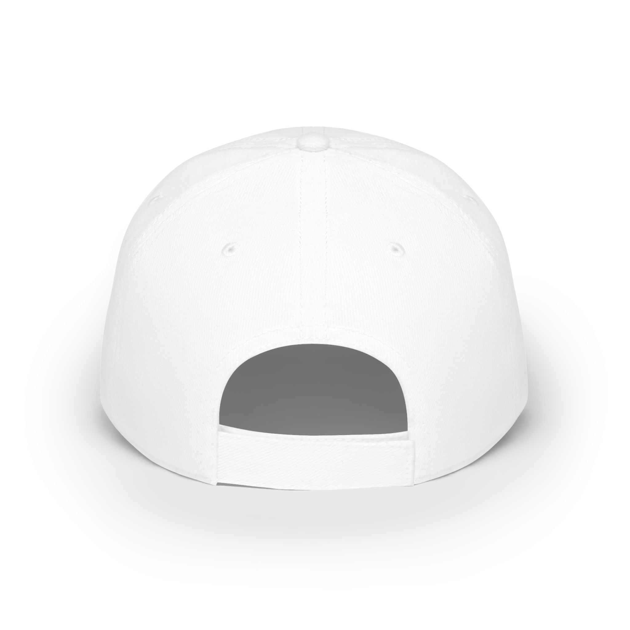Its OK to Be White Baseball Cap | Minimal Text Phrase Hat