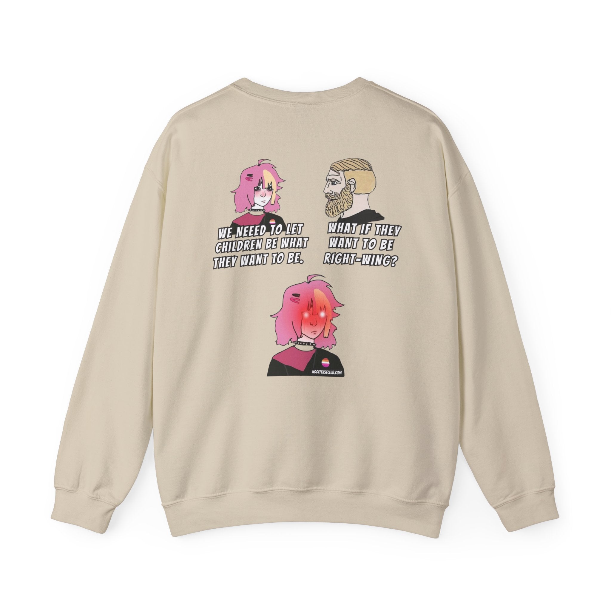 Anime Comic Panel Conversation Crewneck Sweatshirt | Conversation Graphic Sweatshirt
