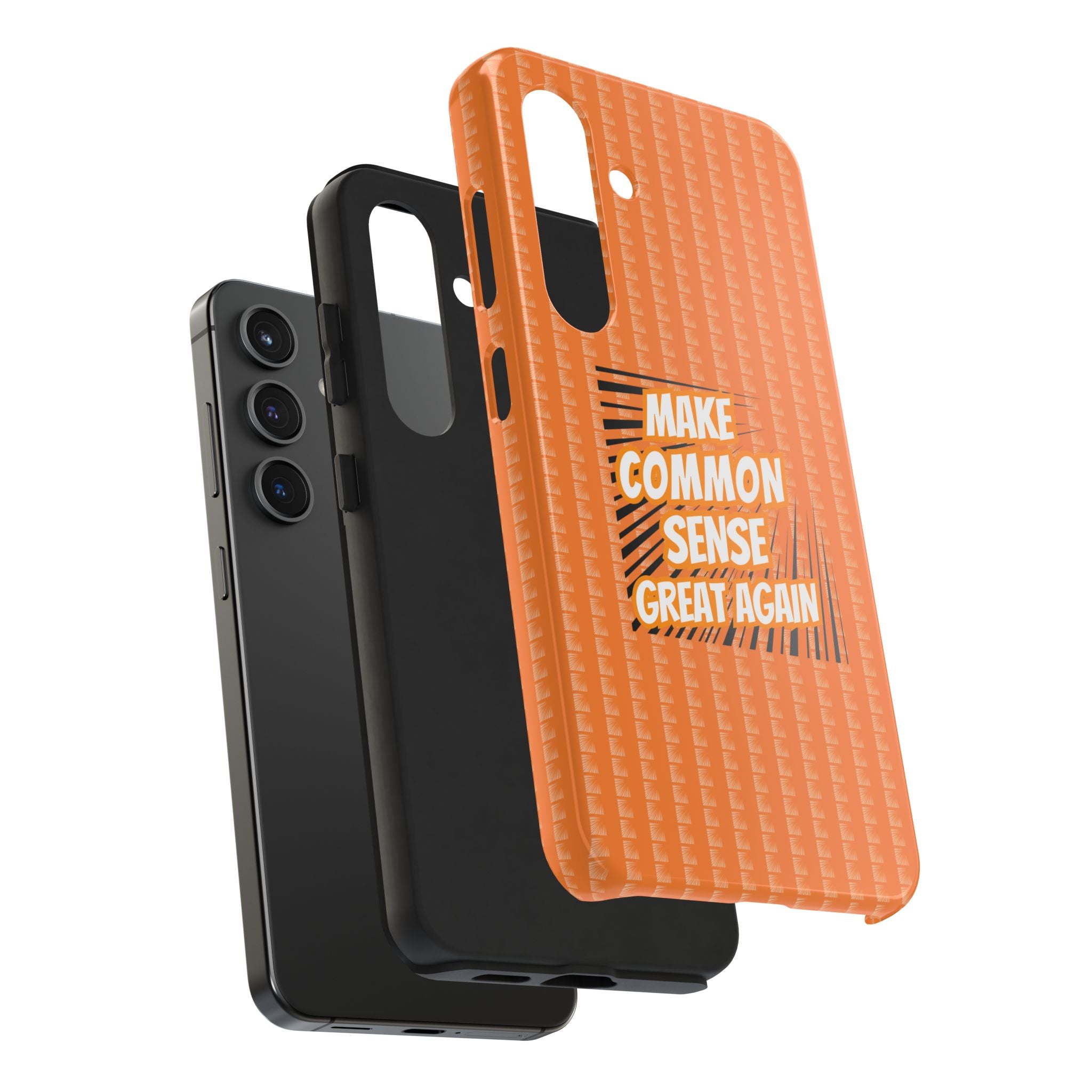 Make Common Sense Great Again Tough Phone Case | Impact-Resistant iPhone & Samsung Cover