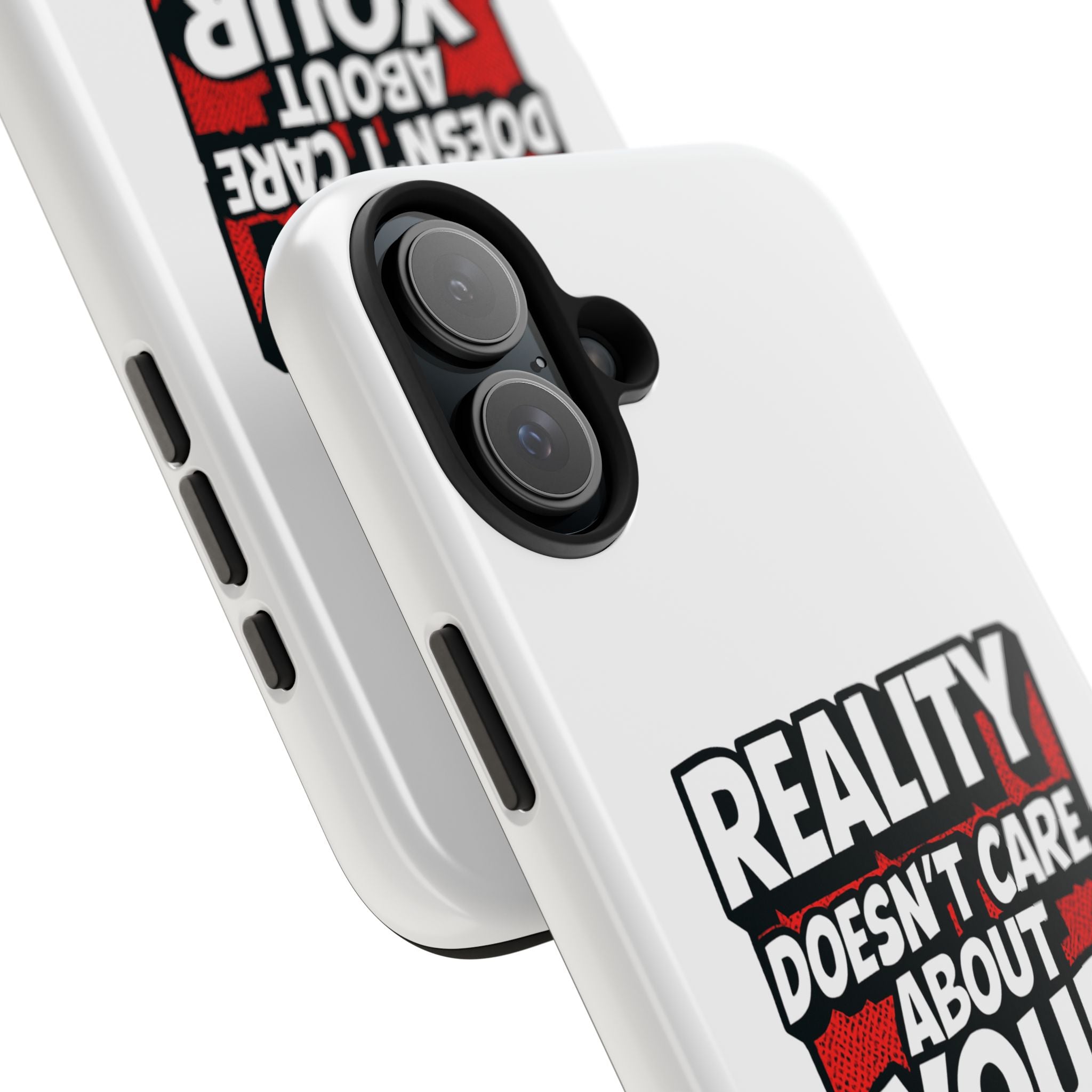 Reality Doesn't Care About Your Opinion Phone Case | Funny Conservative iPhone & Samsung Cover | Anti-Woke Political Graphic Case