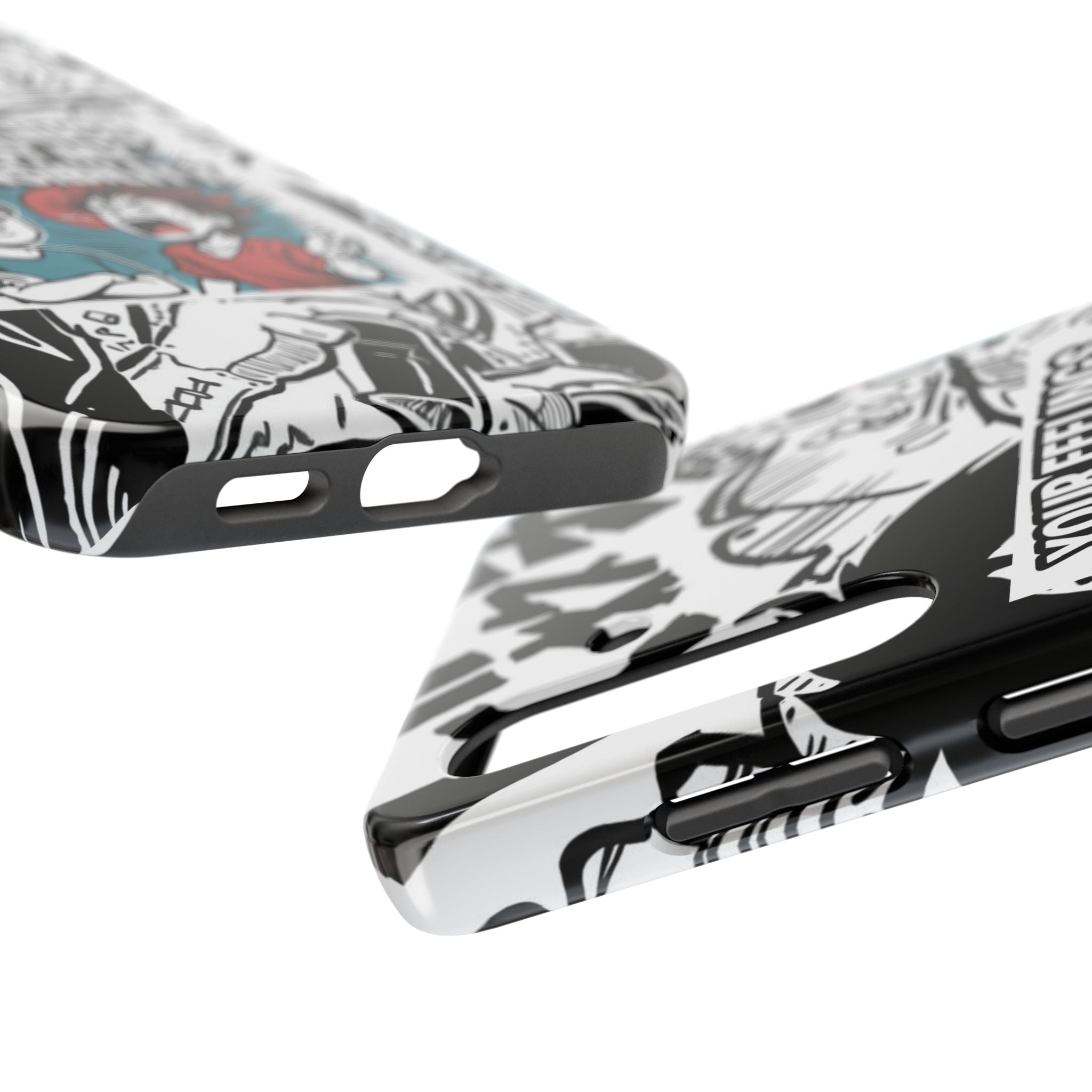 Your Feelings Are Not My Responsibility Phone Case | Funny Conservative Manga Comic iPhone & Samsung Cover