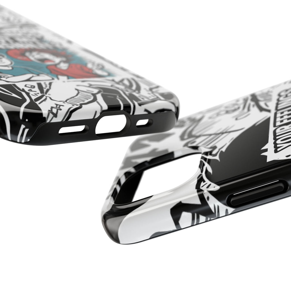 Your Feelings Are Not My Responsibility Phone Case | Funny Conservative Manga Comic iPhone & Samsung Cover