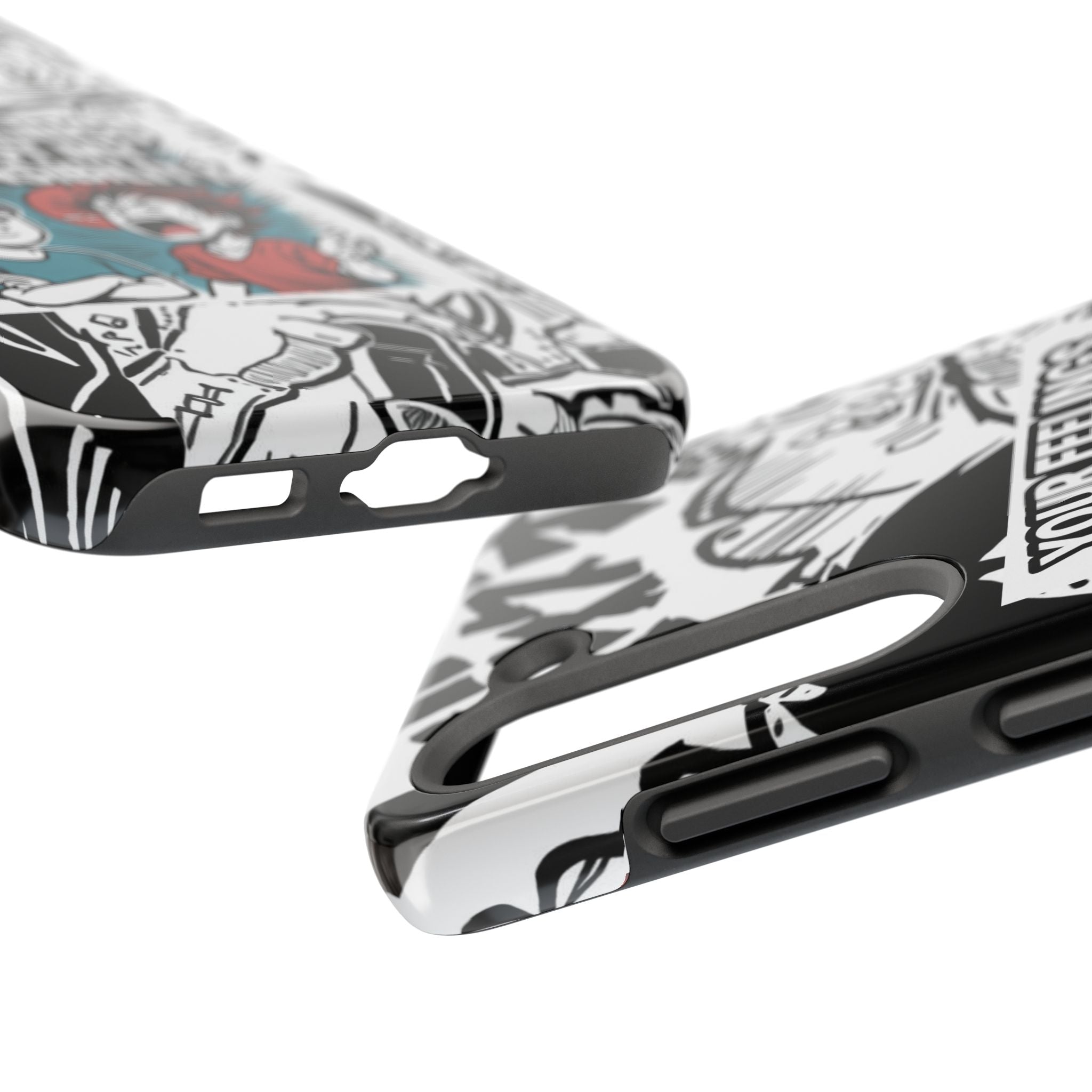 Your Feelings Are Not My Responsibility Phone Case | Funny Conservative Manga Comic iPhone & Samsung Cover