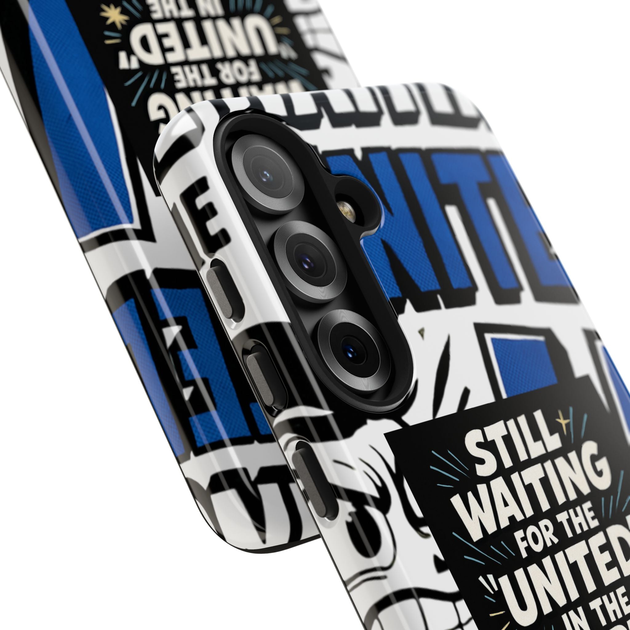Still Waiting for the United in the European Union Phone Case | Political Protest Design