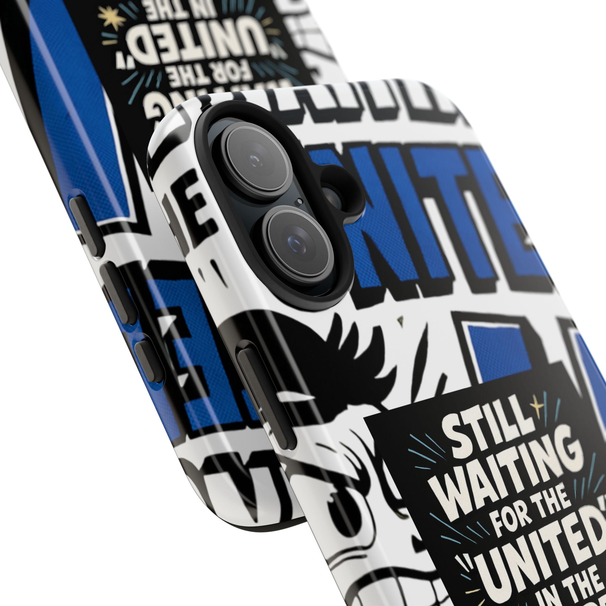 Still Waiting for the United in the European Union Phone Case | Political Protest Design