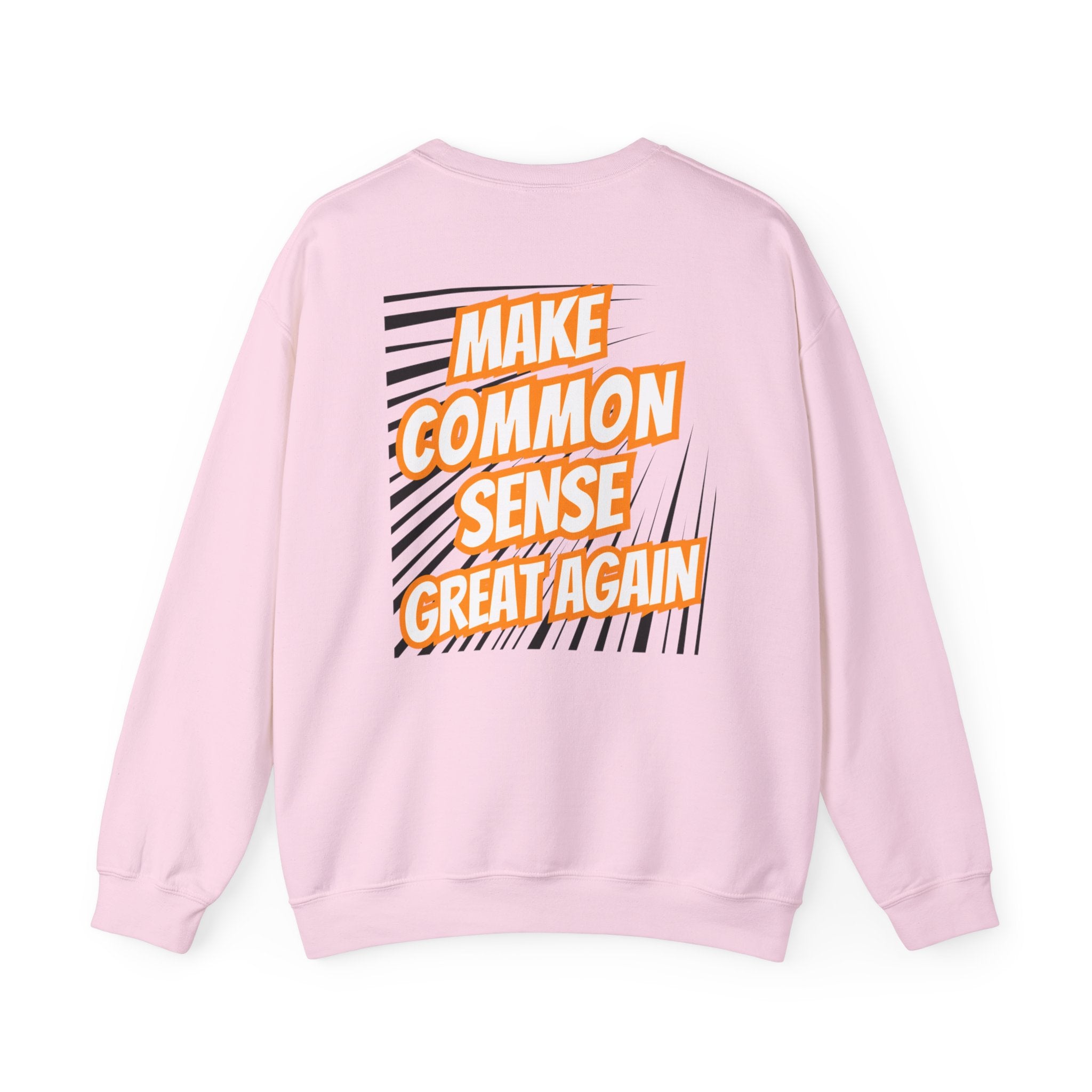 Make Common Sense Great Again | Unisex Heavy Blend Crewneck Sweatshirt |  Soft 50/50 Fleece