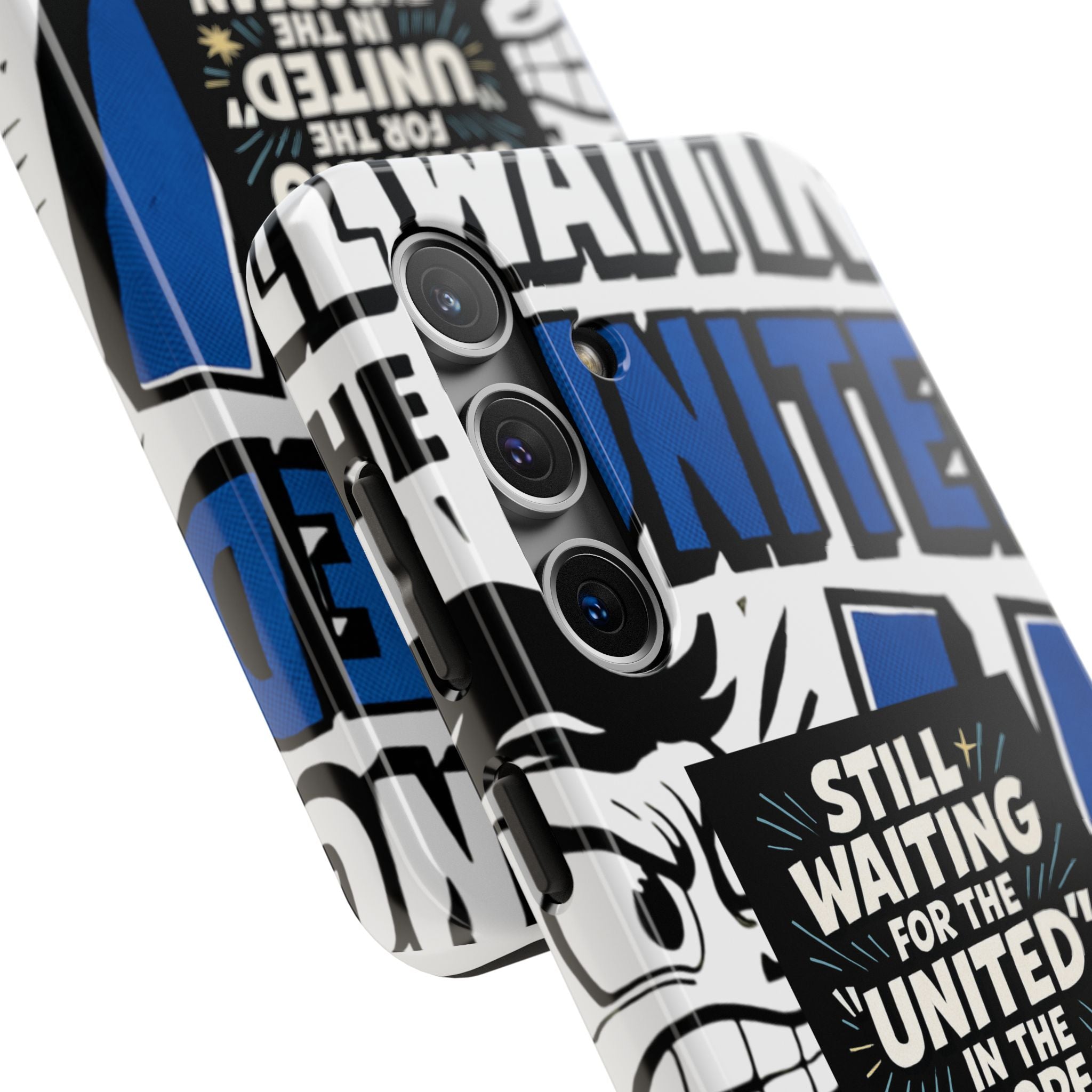 Still Waiting for the United in the European Union Phone Case | Political Protest Design